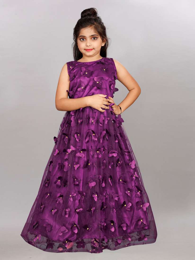 Myntra girls gown clearance