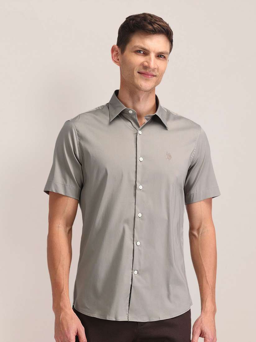 Polo short sleeve formal discount