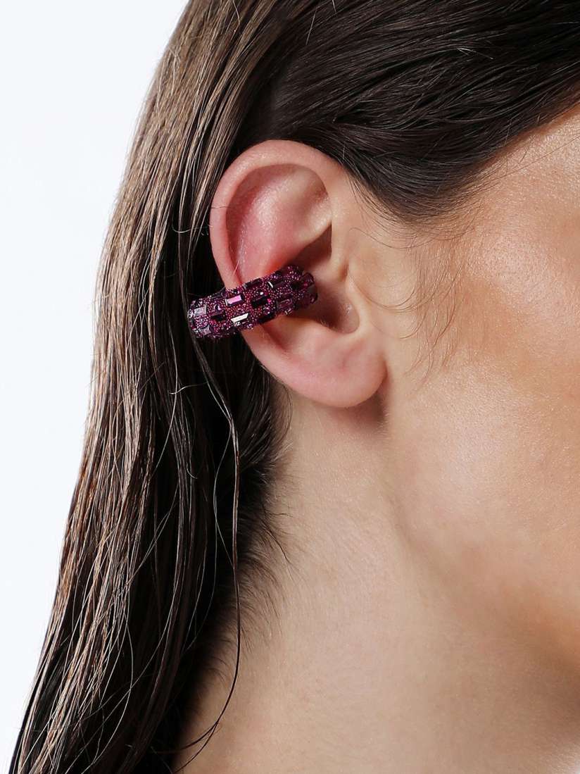 Buy SOHI Gold Plated Stones Studded Ear Cuff Earrings Earrings for Women 30889295 Myntra