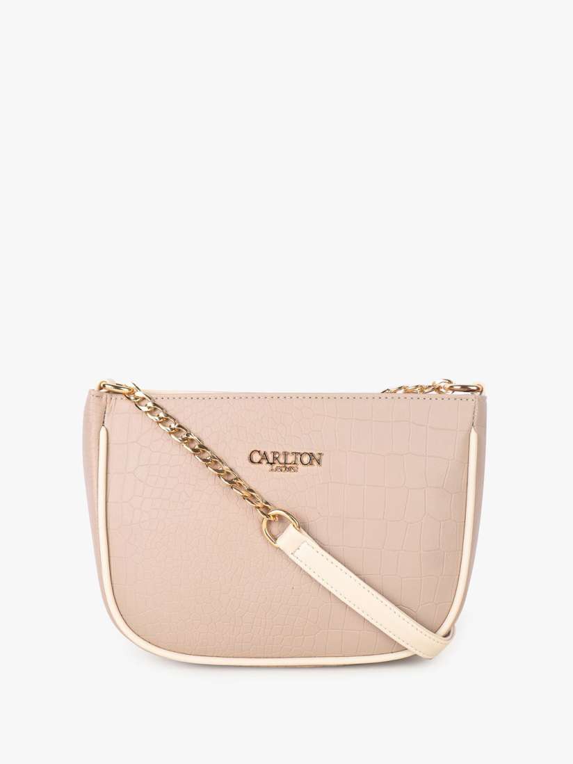 Buy Carlton London Textured Structured Sling Bag Handbags for Women 30877106 Myntra