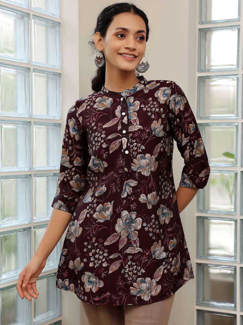 Buy Libas Floral Printed Kurti Kurtis for Women 30869705 Myntra