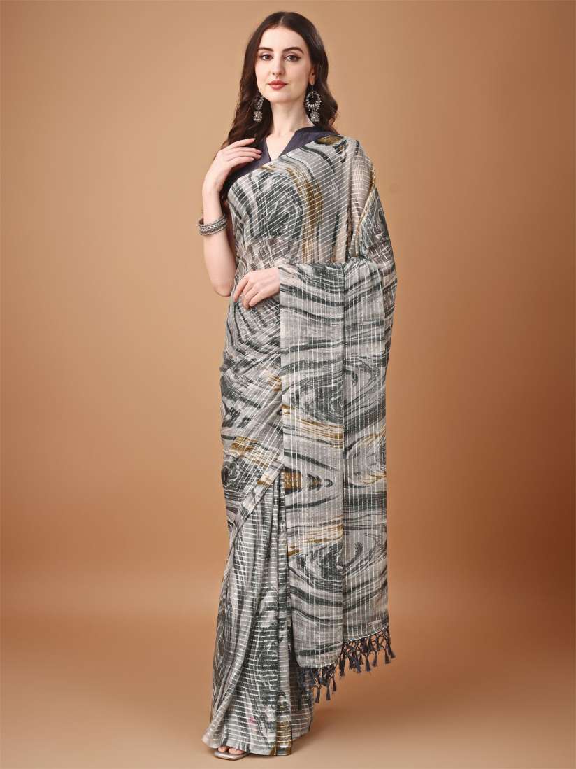 Buy KALINI Printed Daily Wear Saree Sarees for Women 30891610 Myntra