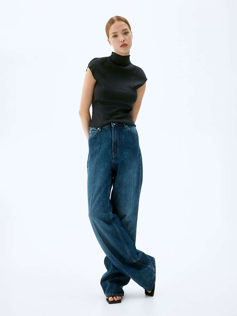 Turtle neck tops myntra hot sale