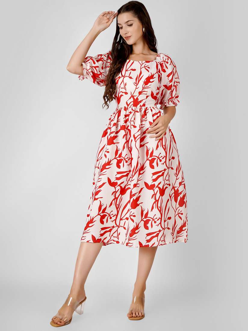 Myntra floral dress hot sale