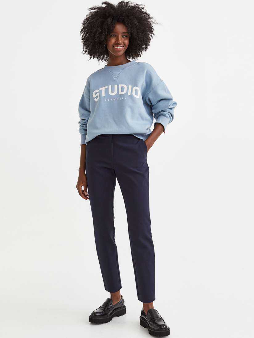 Cigarette trousers h&m best sale