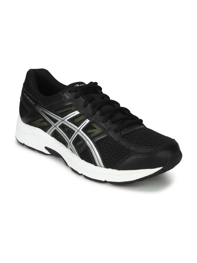 Buy ASICS Men Black Gel Contend 4B Running Non Marking Sports Shoes Sports Shoes for Men 20247732 Myntra