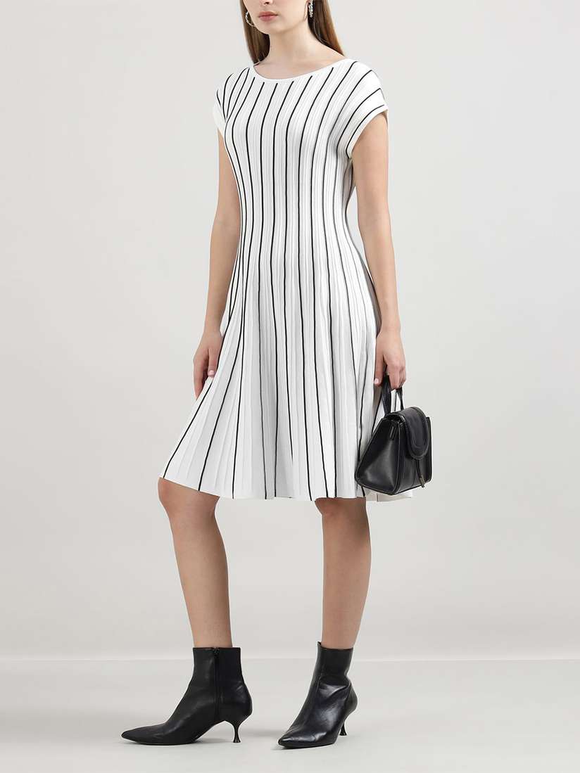 Dkny 2025 Dkny Womens Dresses Buy DKNY Women Striped A-Line Dress