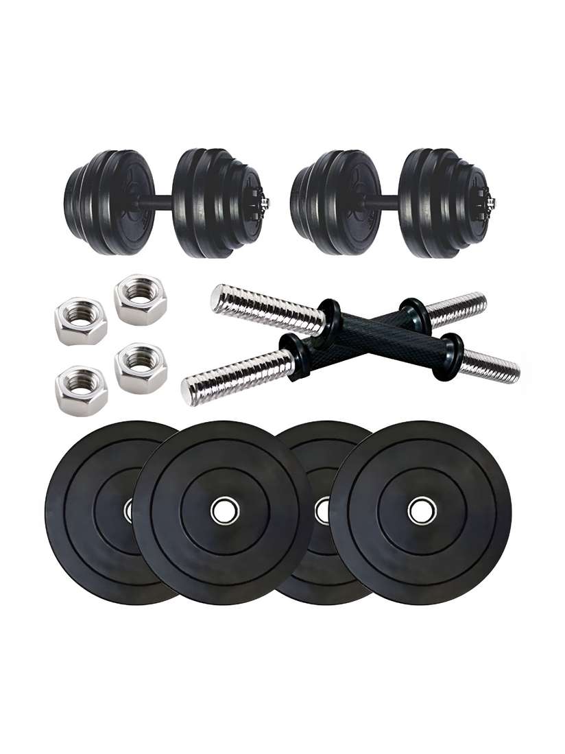Amazon Flexible Dumbbell Set Fitwell FITNESS PVC Weight Plates