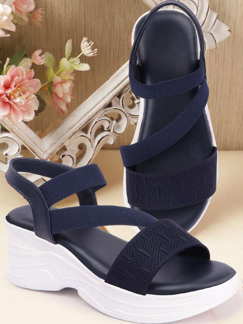 Myntra Navy Blue Womens Sandals Galaxy Comfort Men's Flip-Flops PUMA