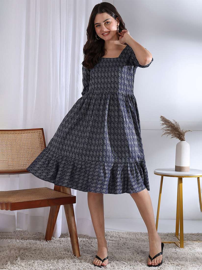 ethnic knee length dresses Ethnic Styles Black Knee length Dresses: Buy Ethnic Styles Black Knee length Dresses Online only at Pernia's Pop-Up Shop 2026
