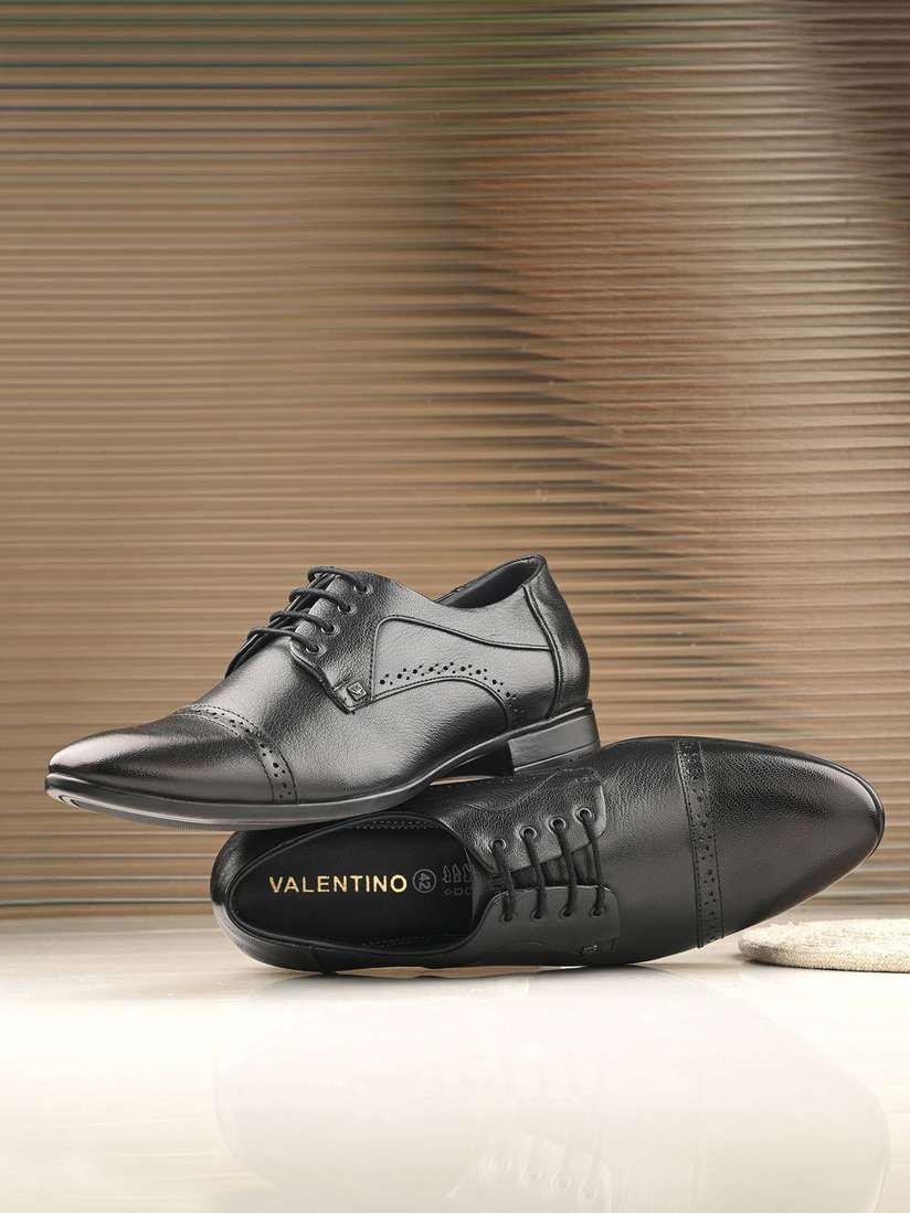 Buy Valentino Men Genuine Leather Formal Derby Shoes Formal