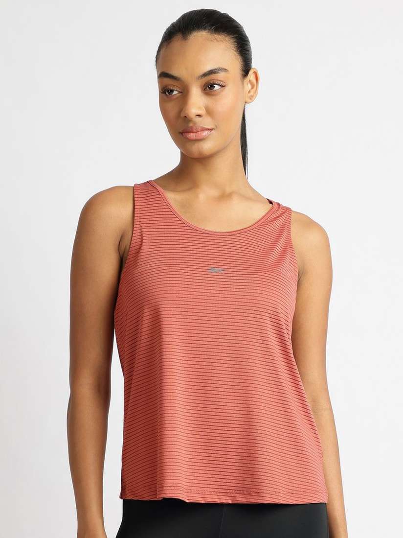 Buy Reebok Women Striped Tank Sports Top Tops for Women 34657371