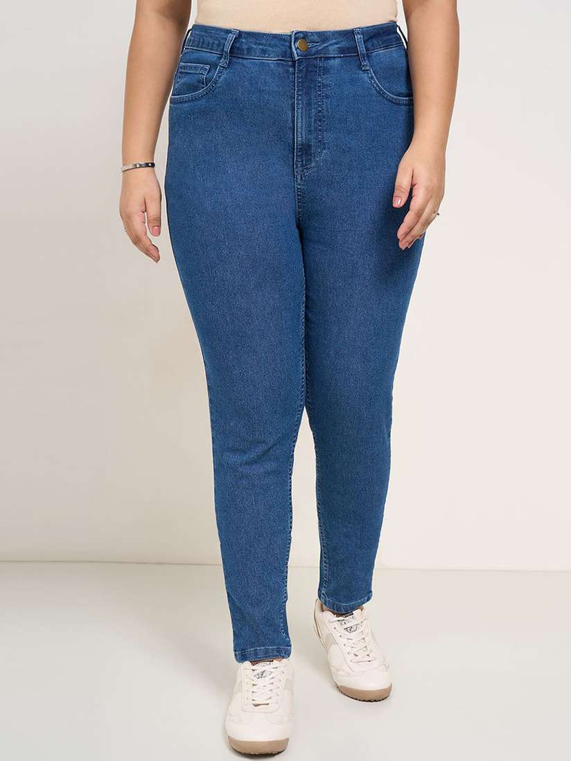 Denim Pantaloons Ladies Bags Designer Handbags Navy Blue Handbags