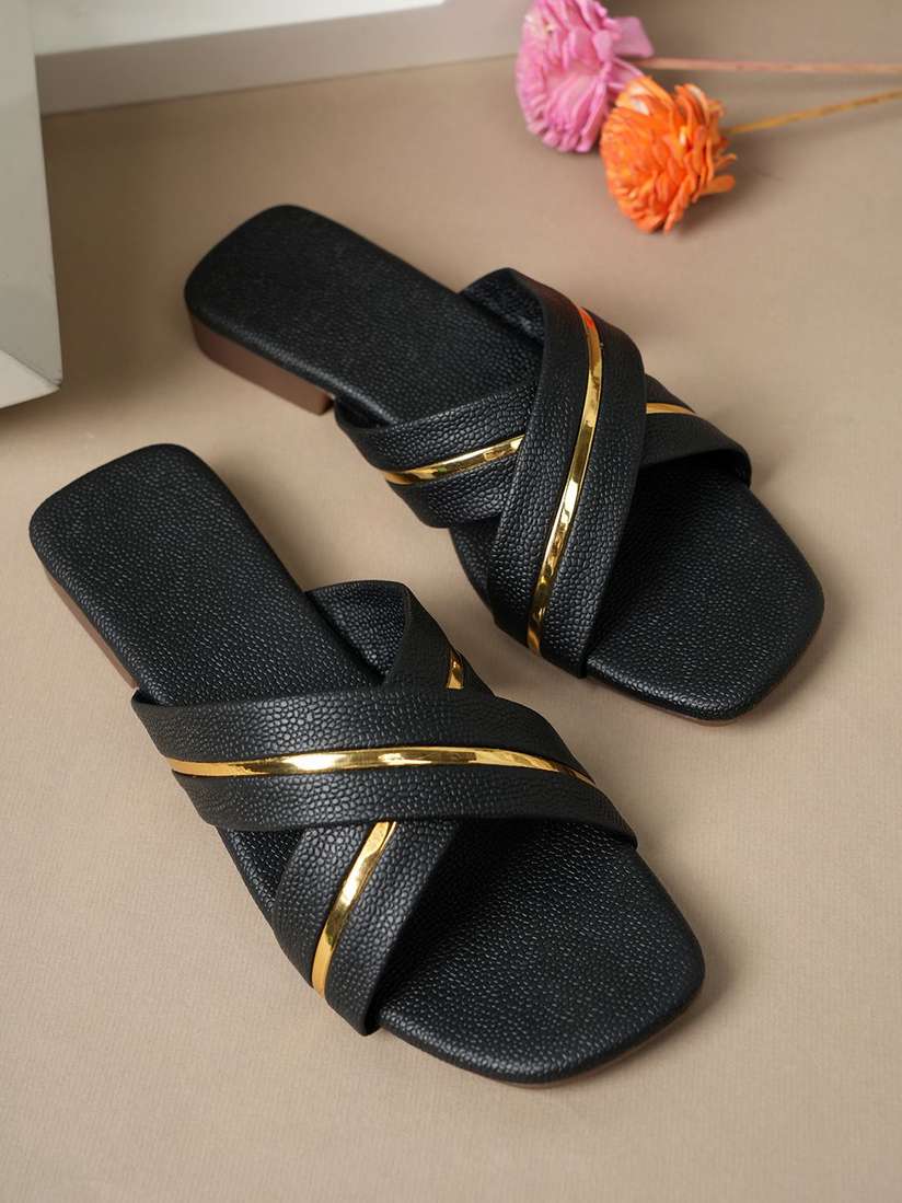 Walkfree Women Open Toe Flats