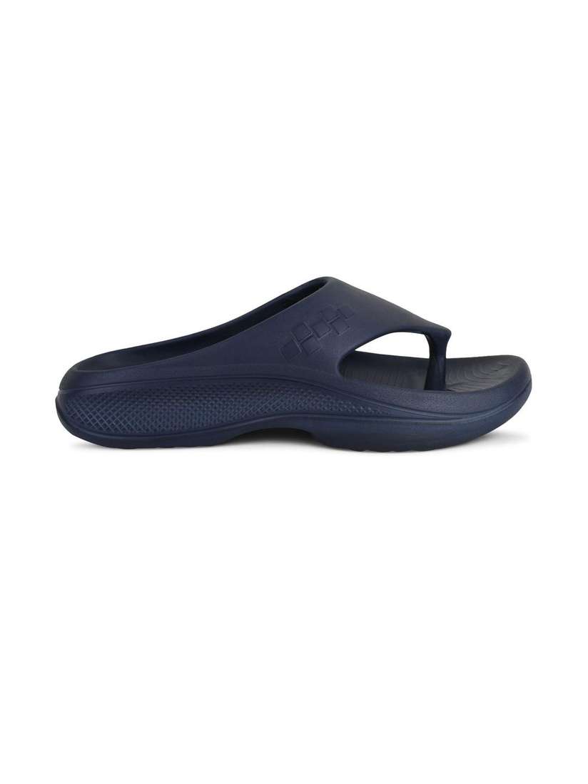 Buy BEONZA Men Navy Blue Thong Flip-Flops - Flip Flops for Men 34329644 |  Myntra