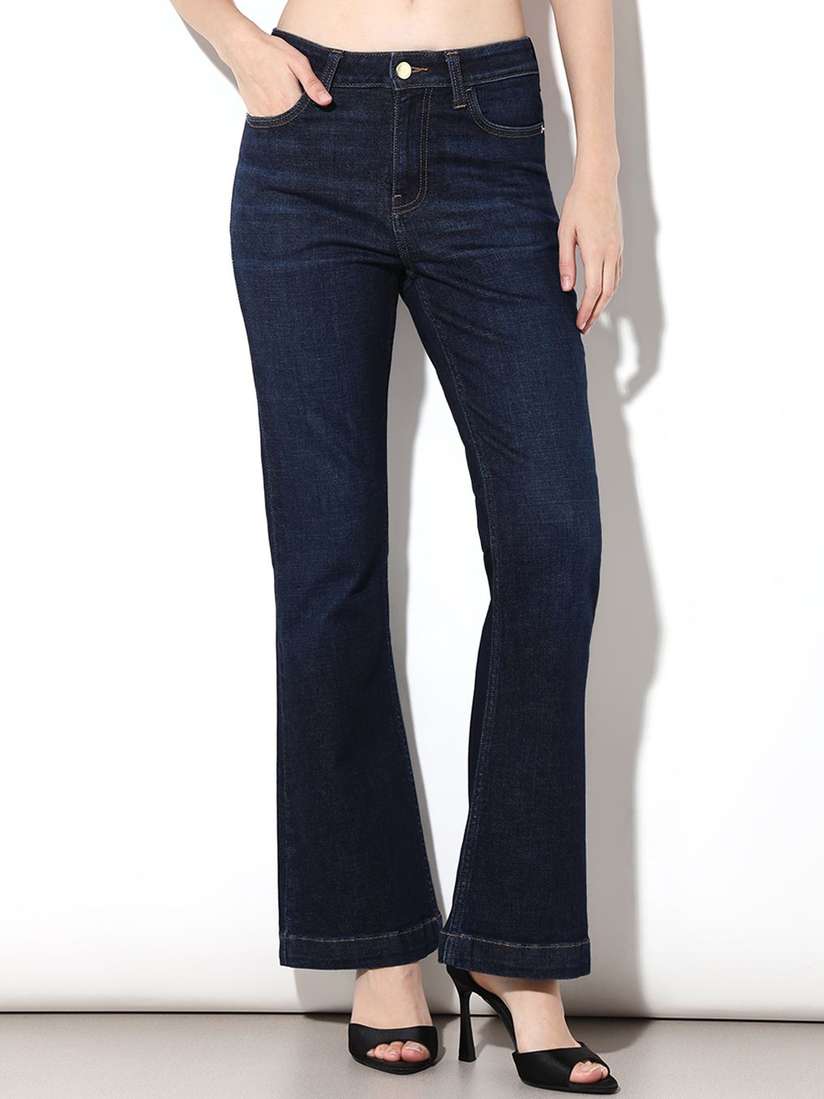 Low Waist Only Denim Low-Rise Skinny Jeans