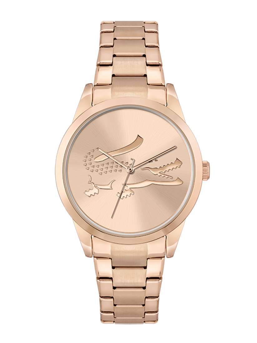 Buy Lacoste Women Rose Gold Toned Ladycroc Mini Analogue Watch 2001231 Rose Gold Watches for Women 20257234 Myntra
