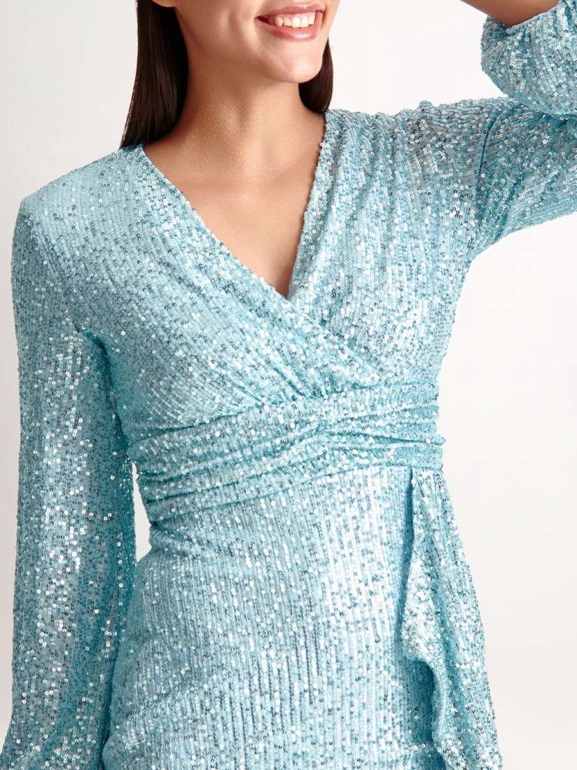 Myntra sequin dress online