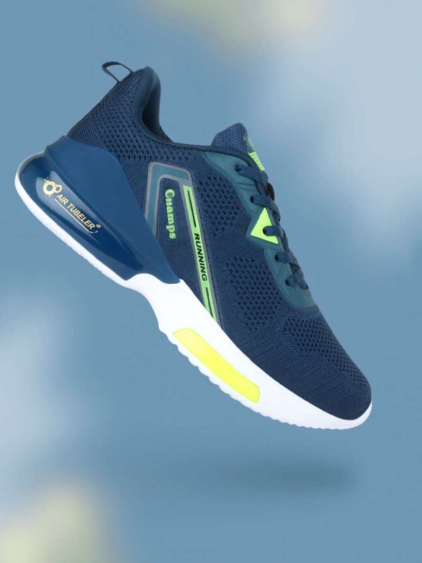 Buy Champs Men Navy Blue Mesh Running Non Marking Shoes Sports Shoes for Men 20264266 Myntra