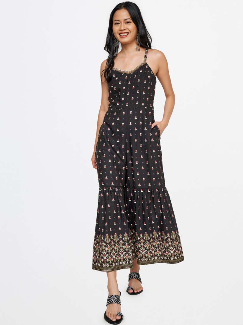 Global desi jumpsuit online myntra top