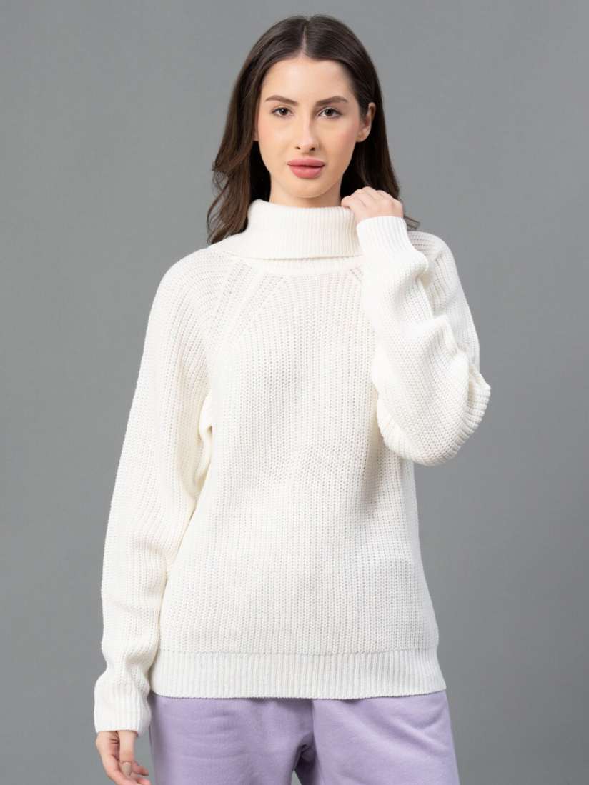 Buy Mode by Red Tape Women Off White Sweater Sweaters for Women 20267862 Myntra