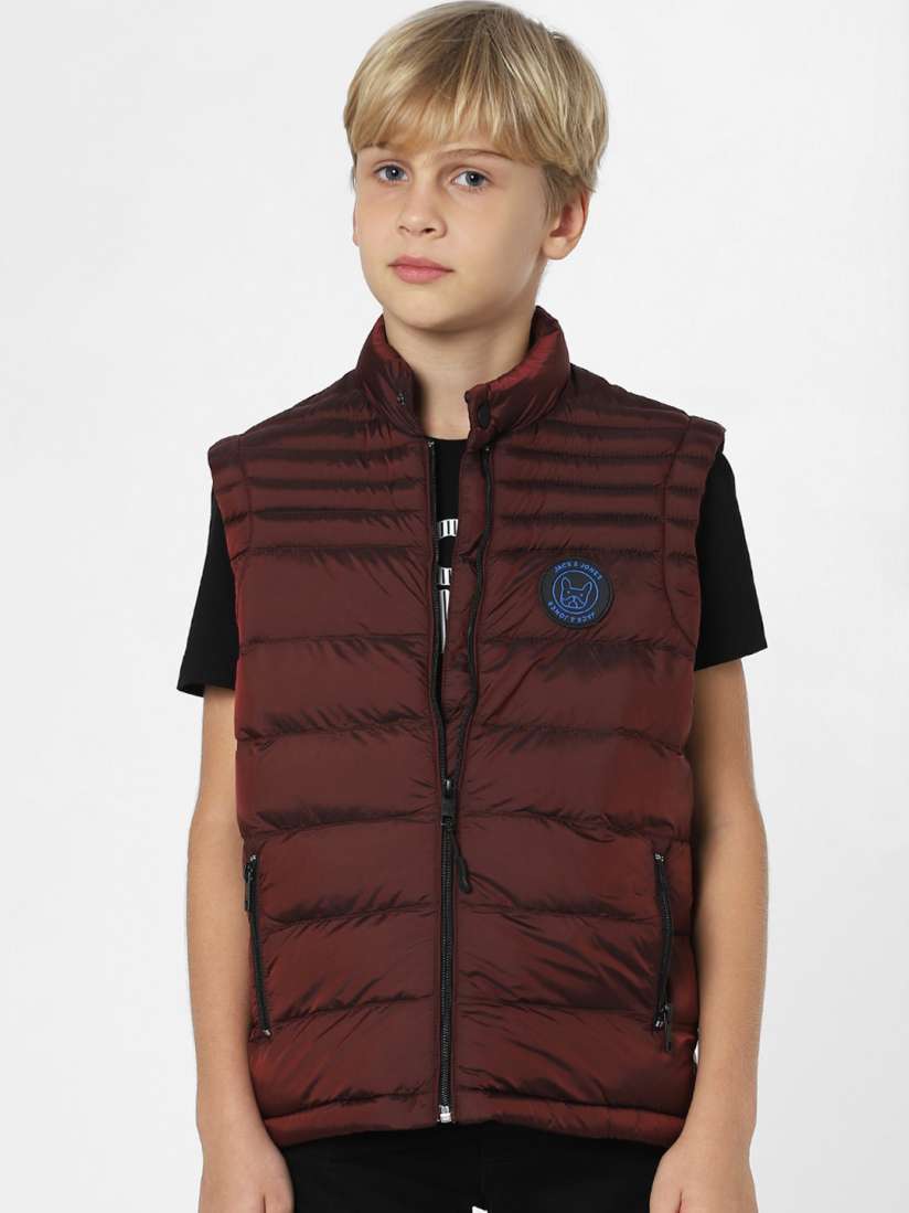Jack and jones maroon jacket clearance