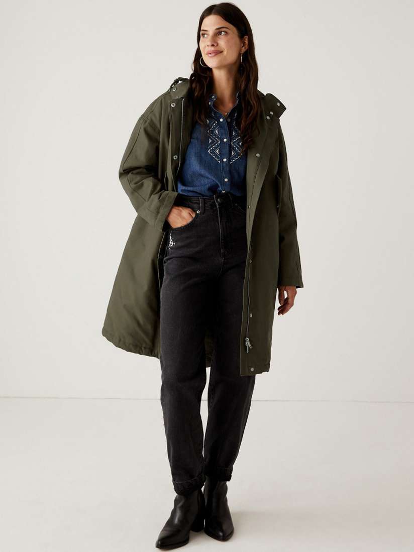Buy Marks Spencer Women Green Lightweight Longline Tailored Jacket Jackets for Women 20286962 Myntra