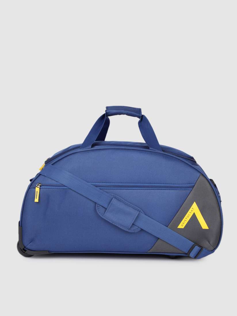 Buy Aristocrat Blue Spark Large Duffle Bag Duffel Bag for Unisex 20295414 Myntra