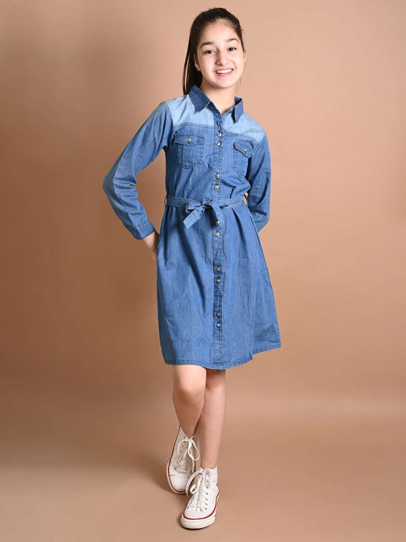 Myntra denim dress hotsell