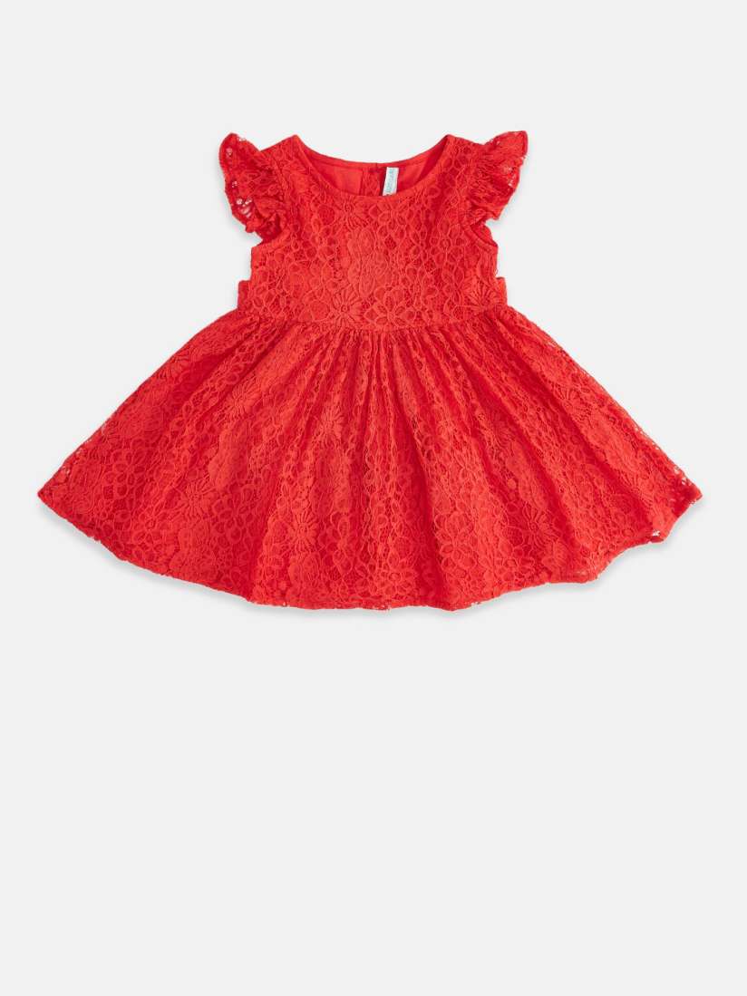 Pantaloons red dress discount