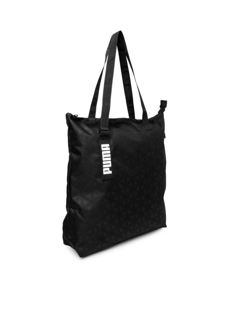 Buy Puma Black Solid Core Active Shopper Tote Bag Handbags for Unisex 2030595 Myntra