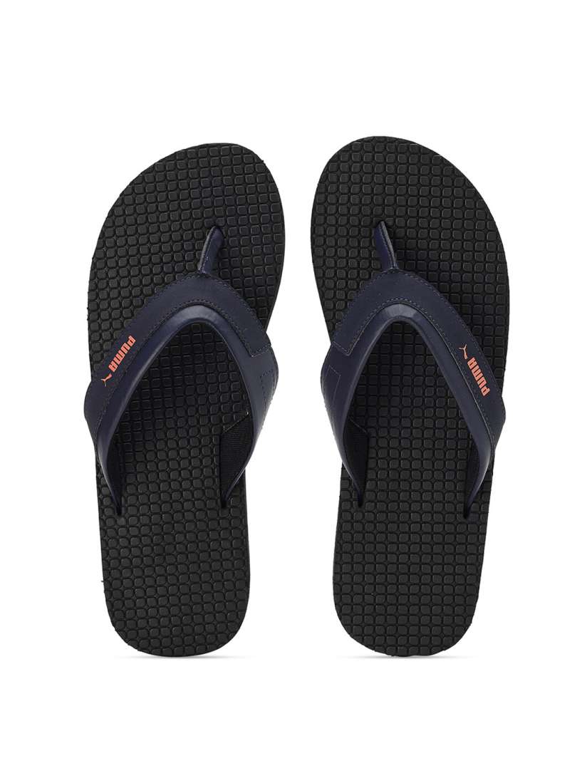 Puma flip flops black colour shop