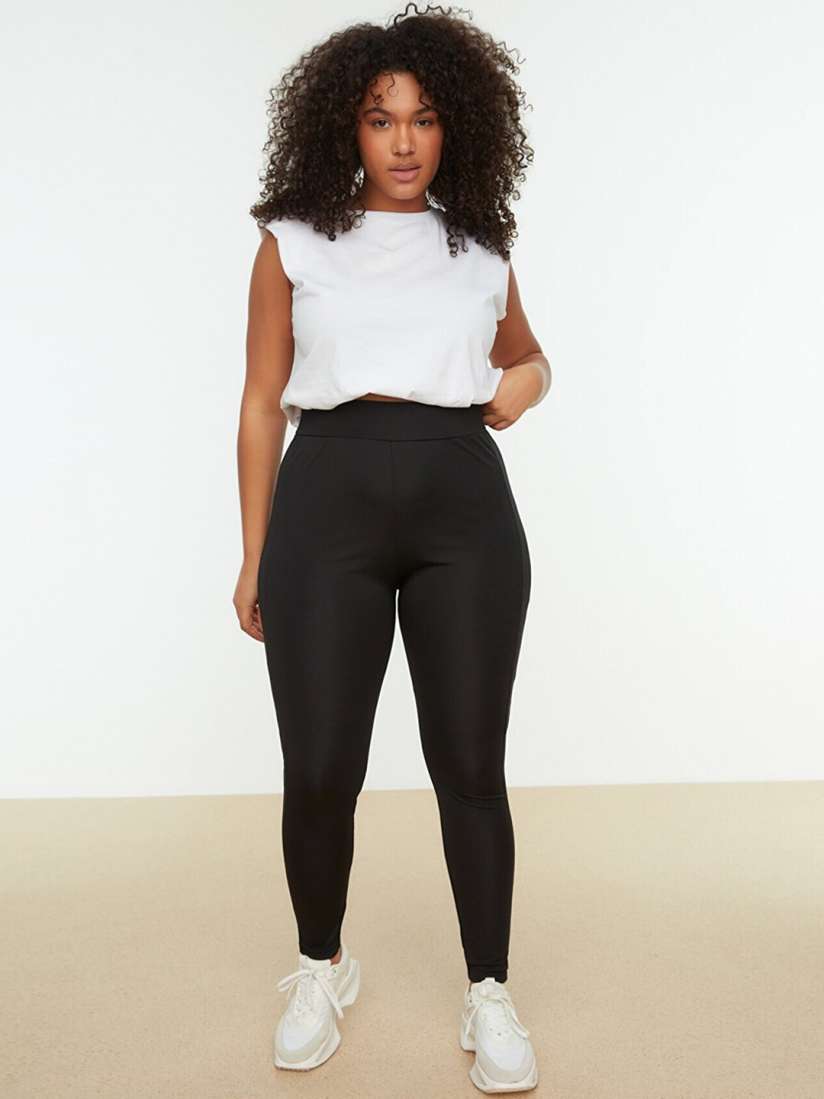 Buy Trendyol Women Black Solid Tights Tights for Women 20321320 Myntra