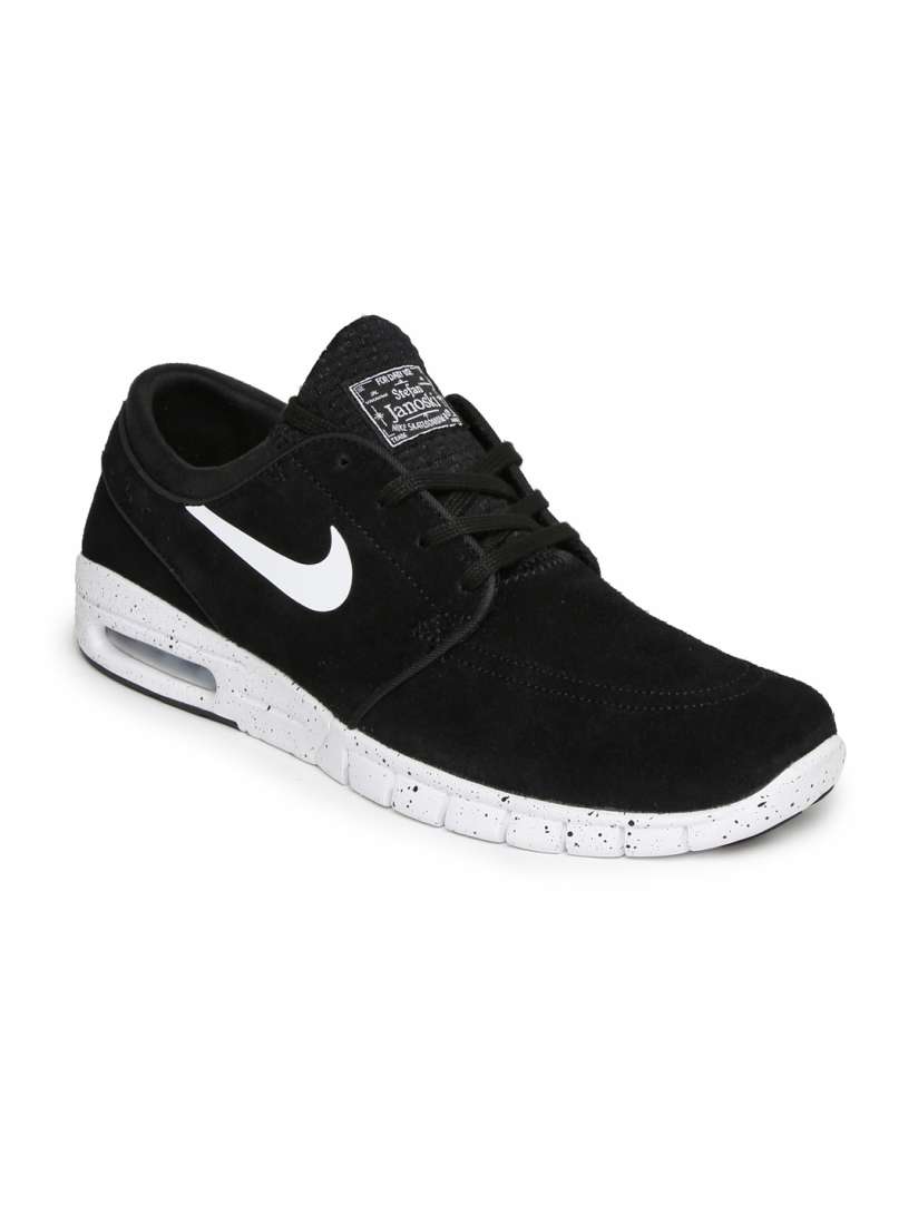 Buy Nike Men Black STEFAN JANOSKI MAX L Suede Sports Shoes Sports Shoes for Men 2032979 Myntra