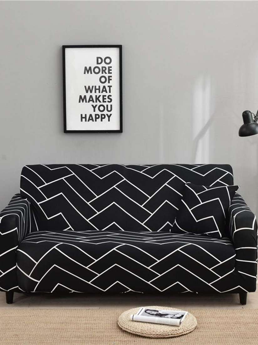 Black 2 seater sofa cover online