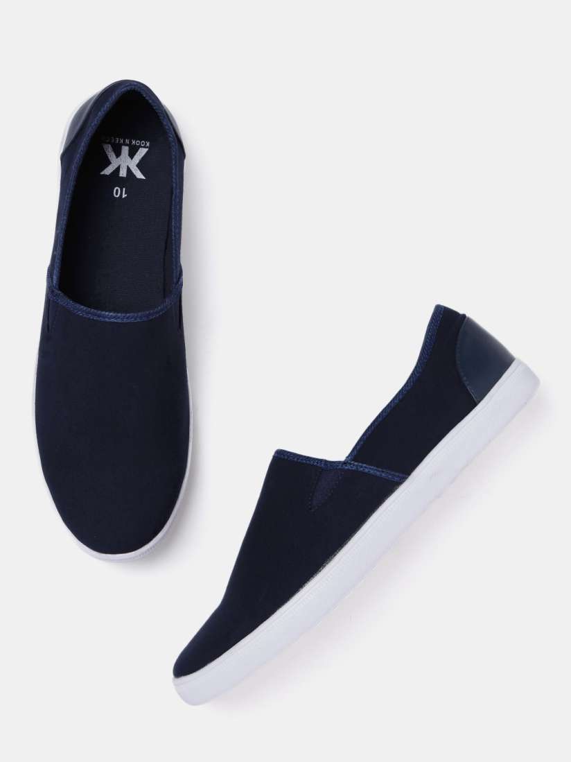 Kook n keech navy blue sneakers hotsell