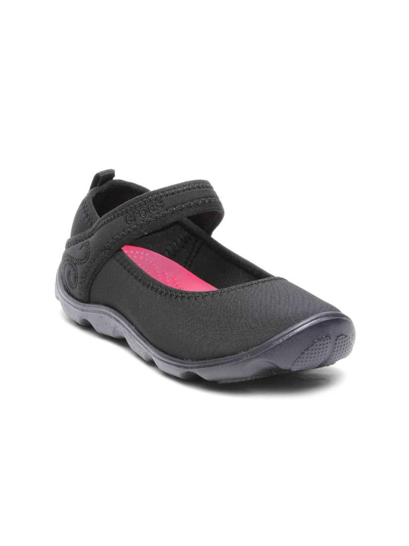 Buy Crocs Girls Black Slip On Sneakers Casual Shoes for Girls 2034611 Myntra