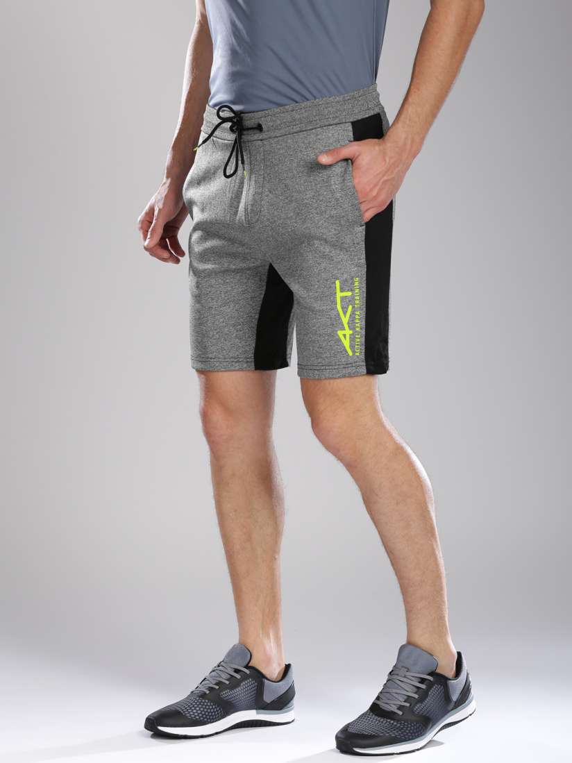 Grey kappa shorts on sale