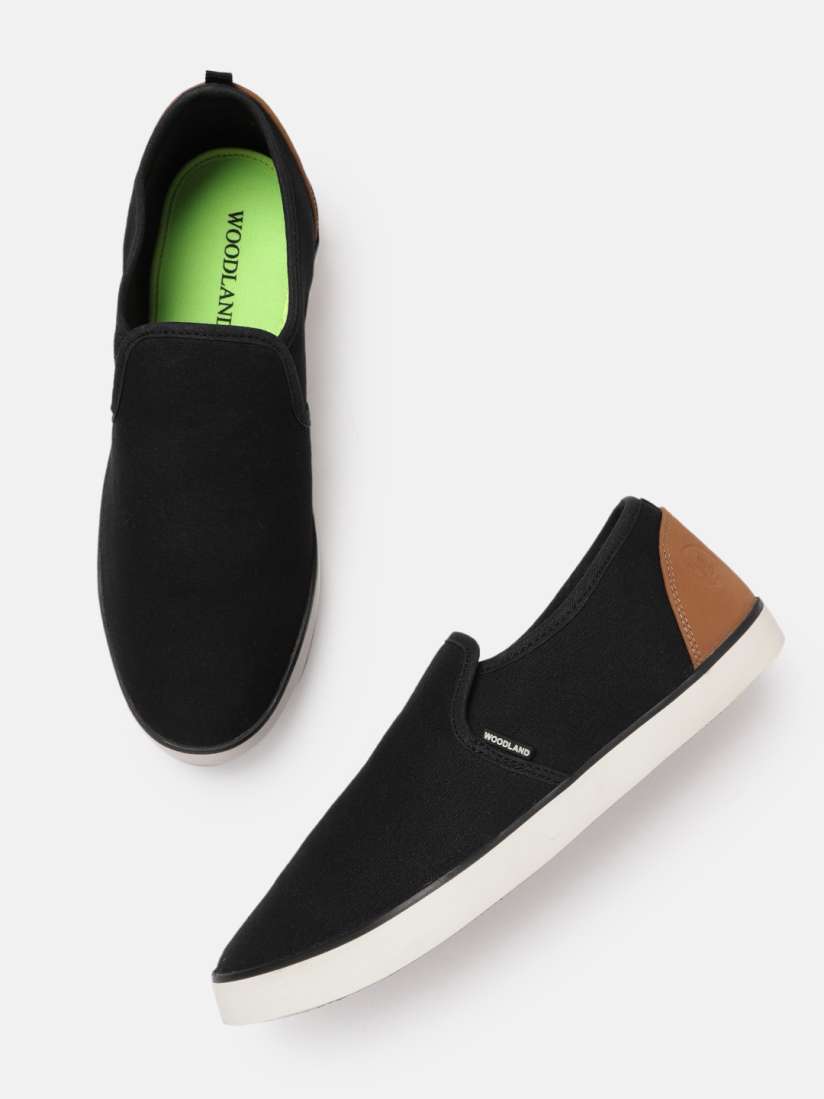 Woodland men's black sneakers cheap