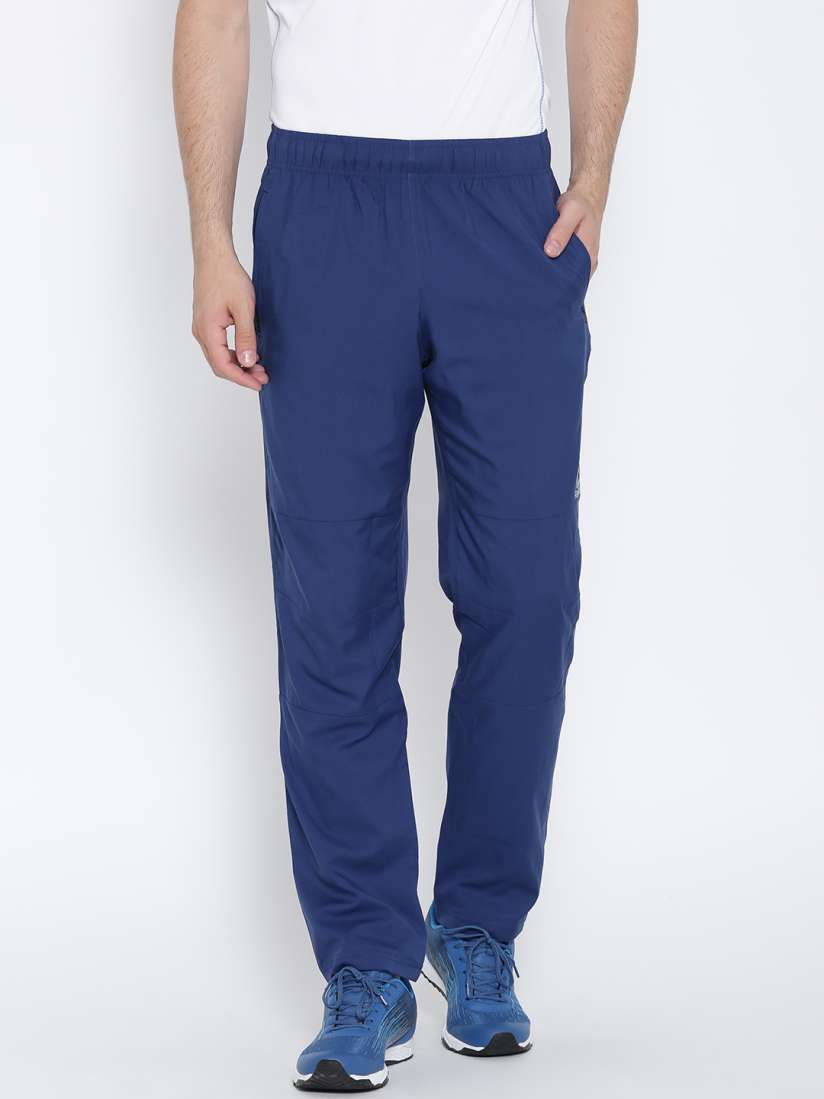 Buy Reebok Blue FITN WVEN Training Track Pants Track Pants for Men 2036362 Myntra