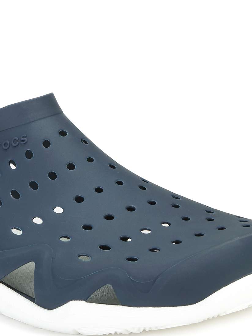 Buy Crocs Men Blue Swiftwater Wave Clogs Flip Flops for Men 2037523 Myntra