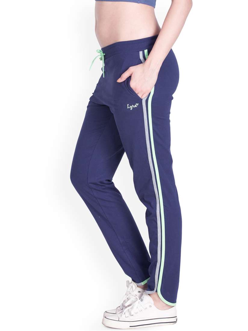 Buy LYRA Navy Track Pants Track Pants for Women 2037792 Myntra