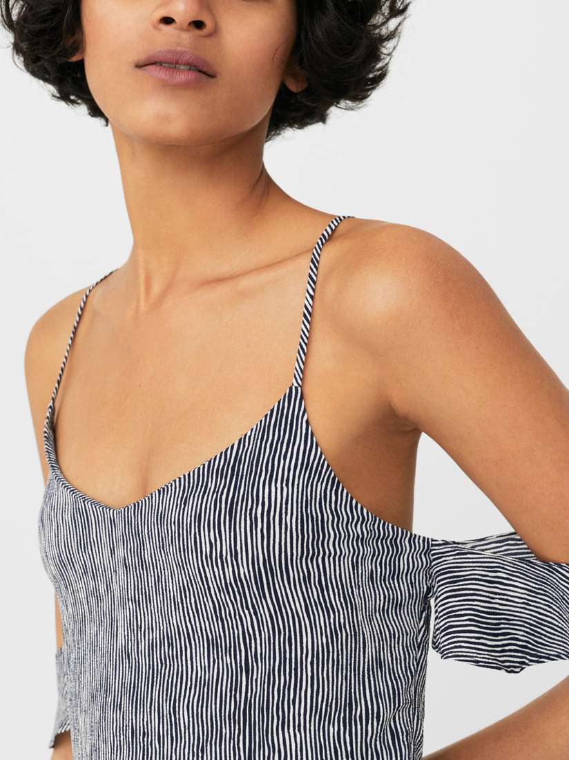 Navy striped playsuit outlet