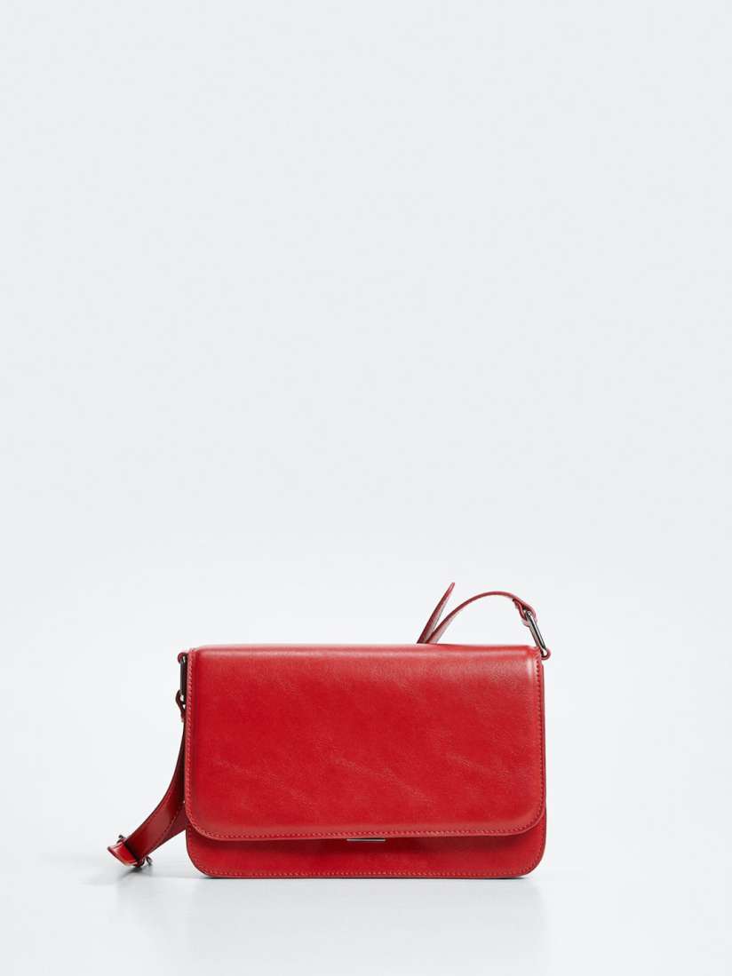 Buy MANGO Red Solid Structured Sling Bag Handbags for Women 20379470 Myntra
