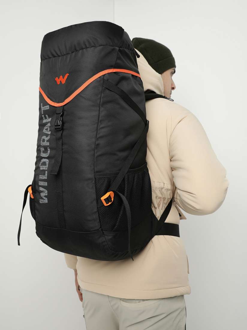 Buy Wildcraft Unisex Black Mynt Eclipse 45L Rucksack Rucksacks for Unisex 20381772 Myntra
