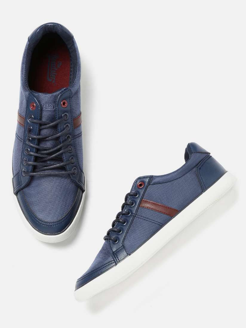 Buy Roadster Men Navy Blue Sneakers Casual Shoes for Men 2038995 Myntra