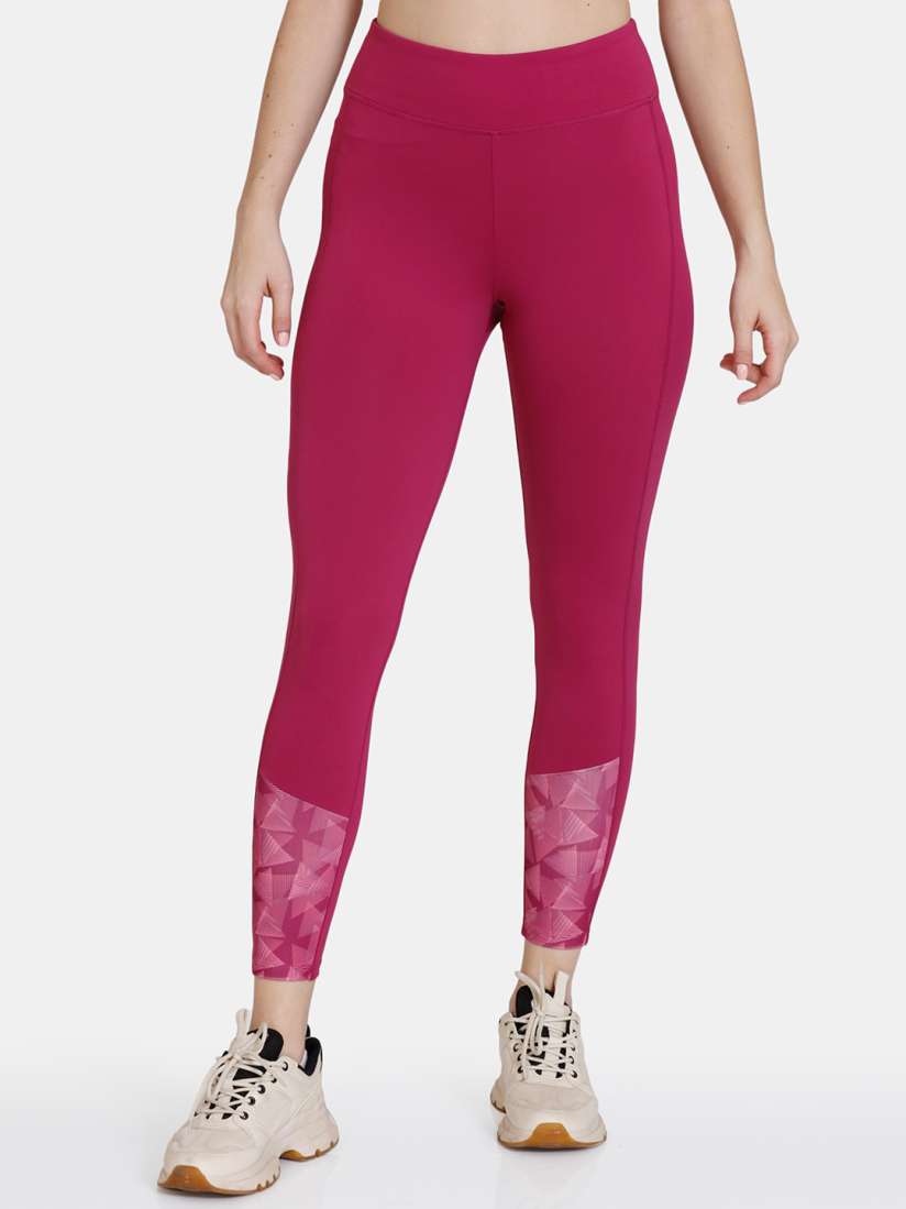 Buy Zelocity by Zivame Women Pink Sports Tights Tights for Women 20397422 Myntra