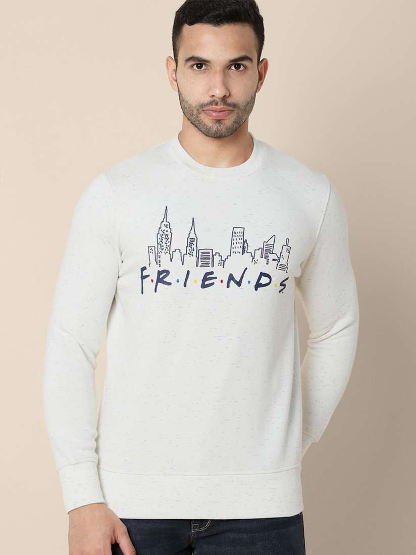 Friends printed sweatshirt sale