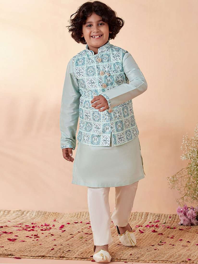 Manyavar kurta for boys clearance