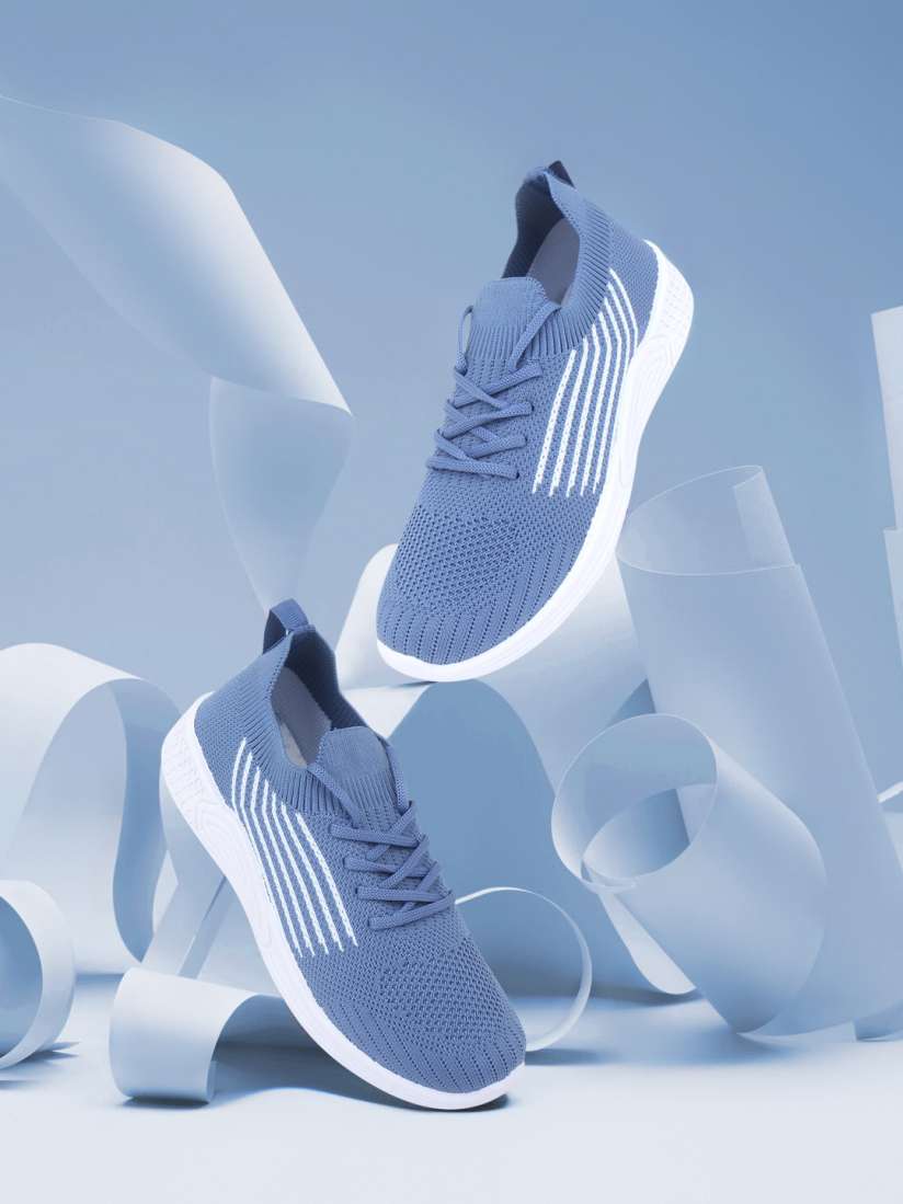 Buy Champs Women Blue Striped Sneakers Casual Shoes for Women 20401186 Myntra